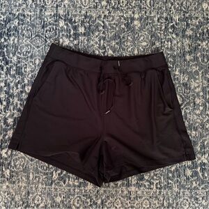 Women's Black Athletic Shorts
